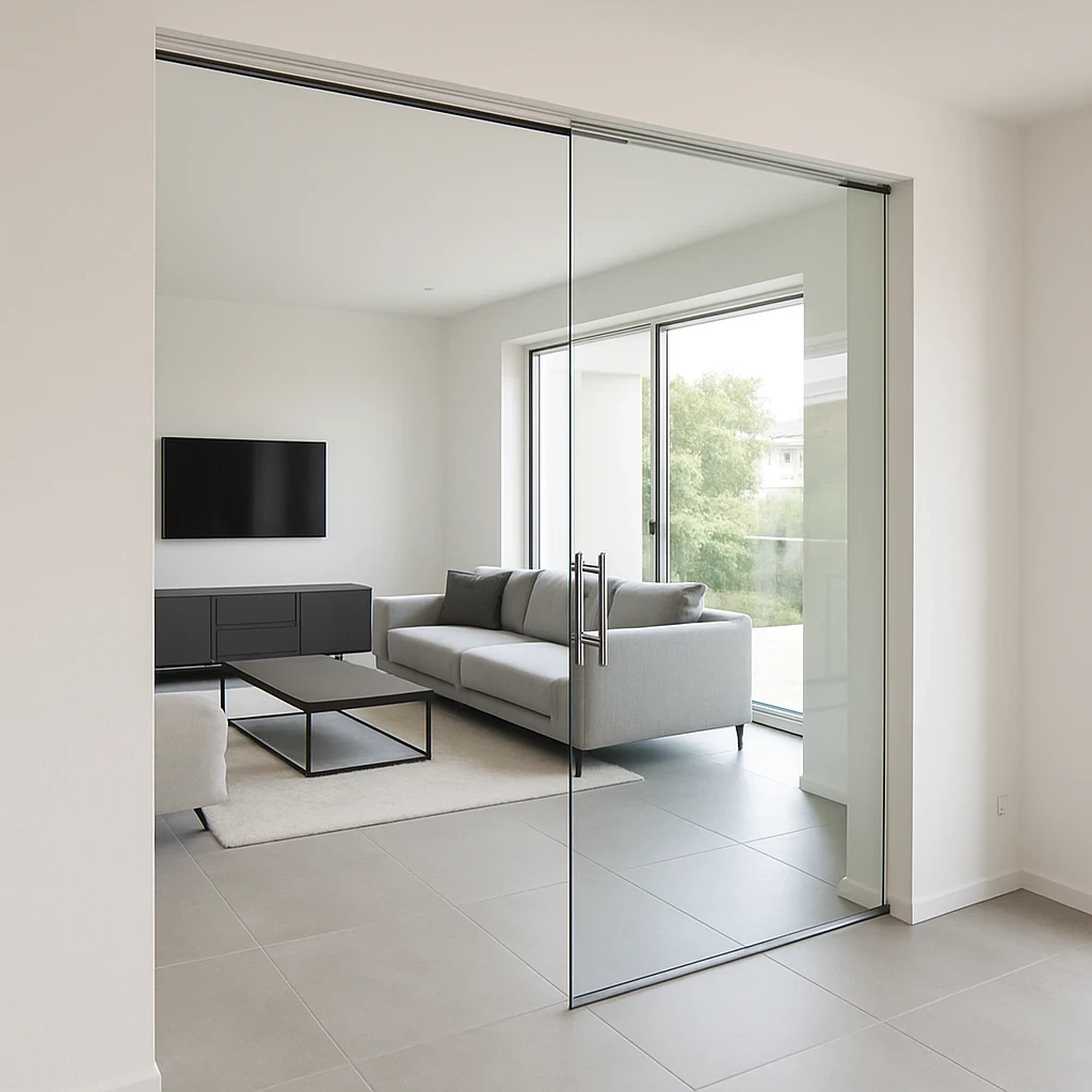 Drzwi przesuwne bezramowe - gdzie się sprawdzą?