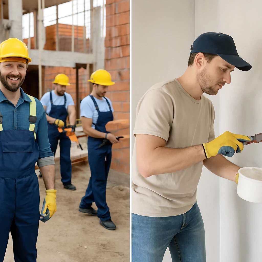 Remont samemu czy z fachowcami - co jest bardziej opłacalne?